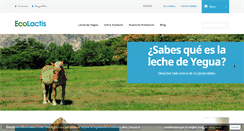 Desktop Screenshot of ecolactis.es