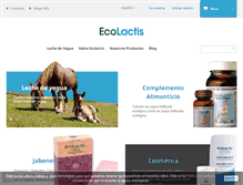 Tablet Screenshot of ecolactis.es